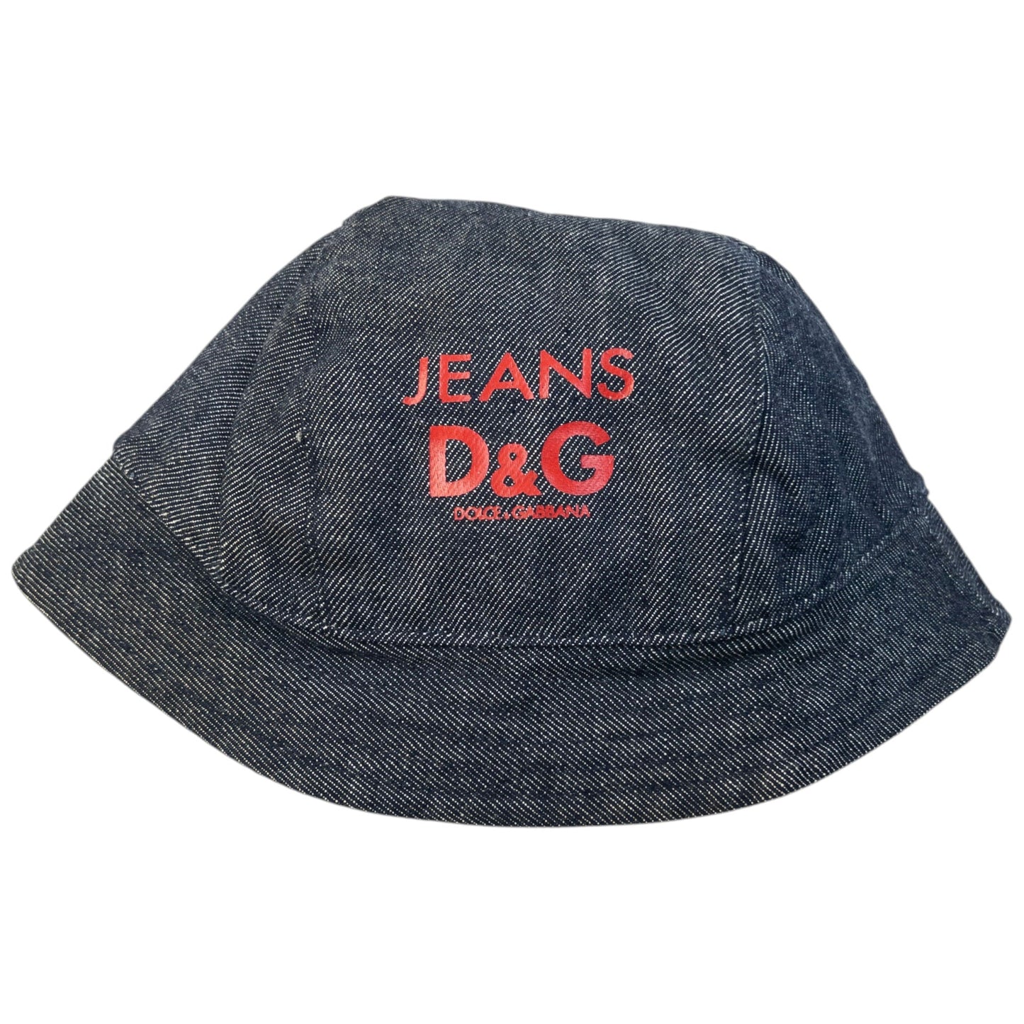 Vintage 2000s Dolce & Gabbana Reversible Denim Bucket Hat | O/S, Khaki