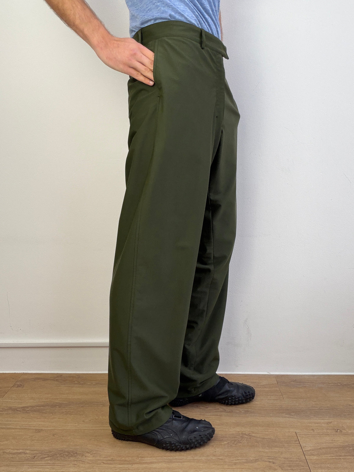 Prada Sport 90s Nylon Technical Trousers | 50, Tan