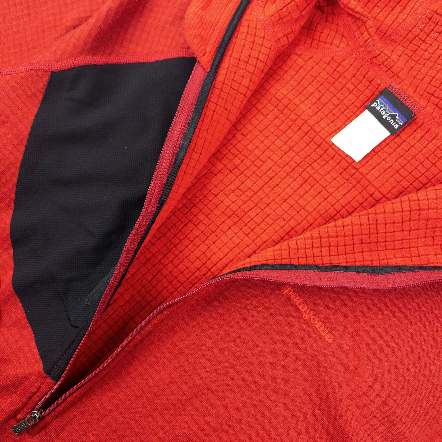 Vintage 2000s Patagonia Half Zip Waffle Fleece Hoodie Size S | Small, Red