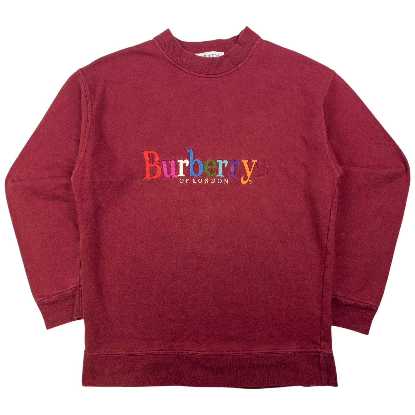 Vintage Burberry Embroidered Sweatshirt Size S