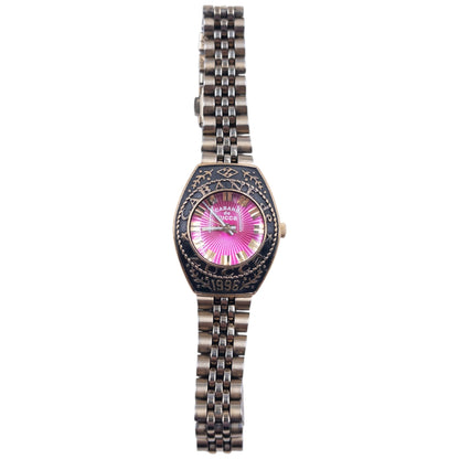 Vintage  1996 Cabane De Zucca By Issey Miyake Embossed Womens Watch | O/S, Multicoloured