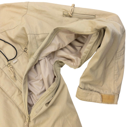 Vintage 2000s Stussy Multi Zip Up Jacket Size L | Large, Beige