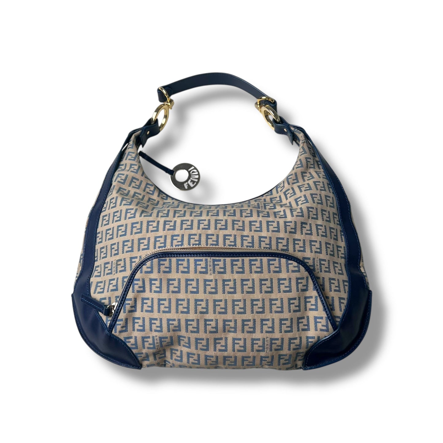 Fendi Zucchino Canvas Chef Pocket Hobo bag
