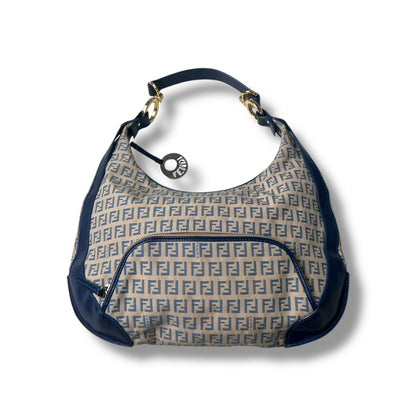 Fendi Zucchino Canvas Chef Pocket Hobo bag