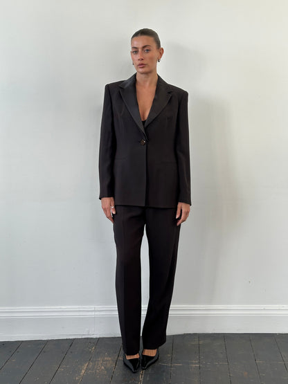 Gianfranco Ferre 1990s Single Breasted Tailored Suit - M