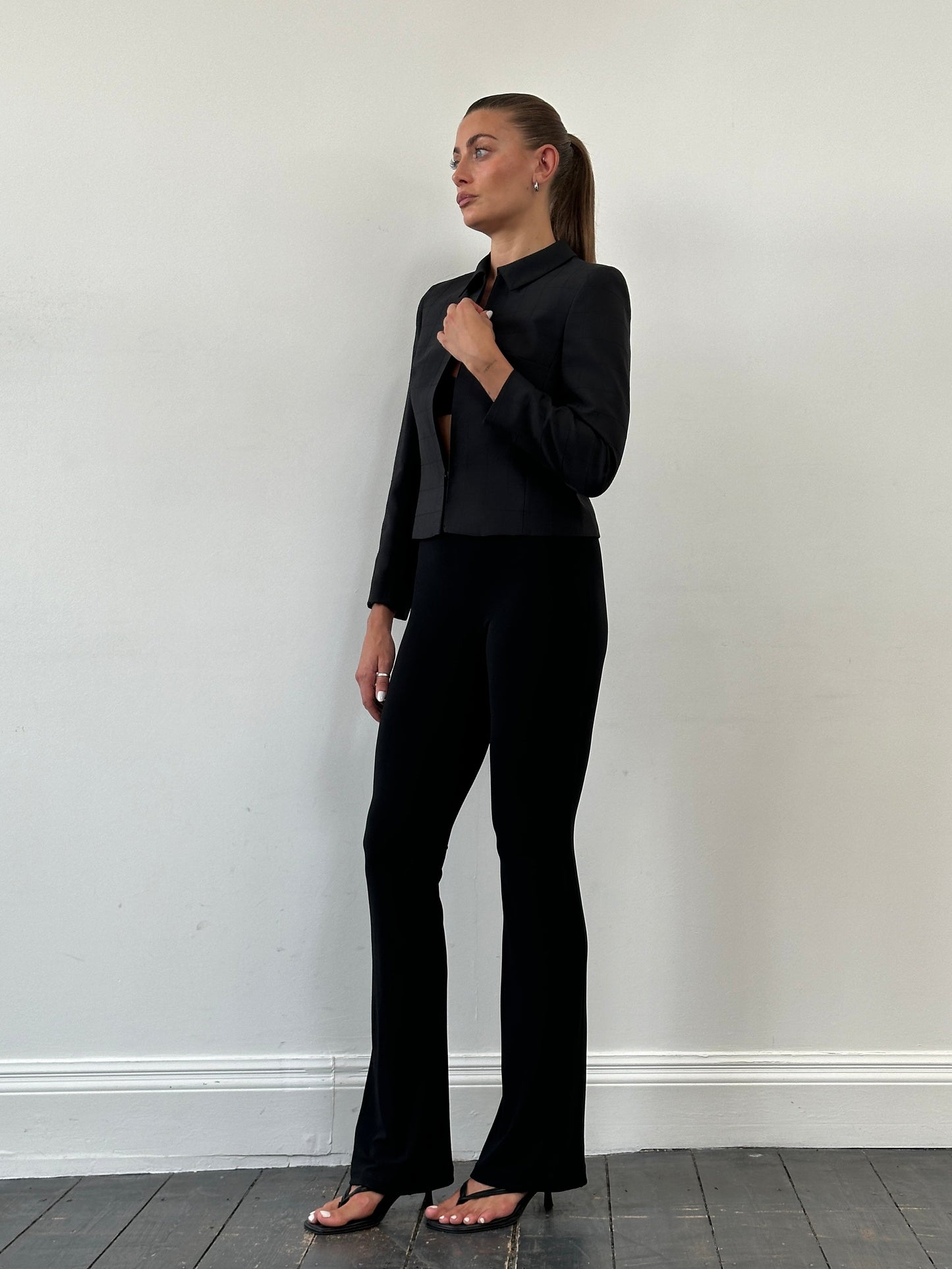 Italian Vintage Flared Leggings