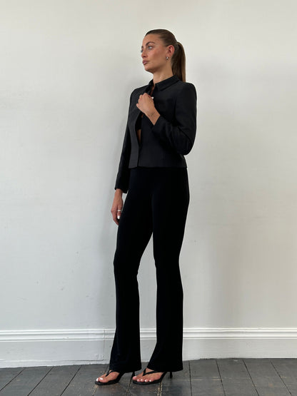 Italian Vintage Flared Leggings