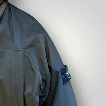 Stone Island AW/2003 Raso Gommato Metallic Cover Reversible "Spaceman" Parka XL