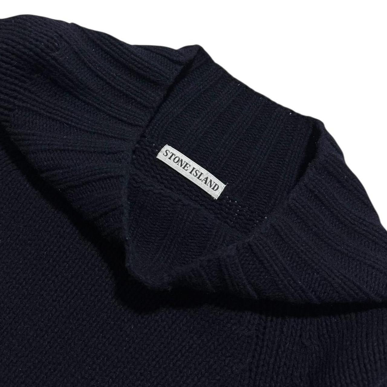 Stone Island 1980's Heavy Pullover Knit | Medium, Navy