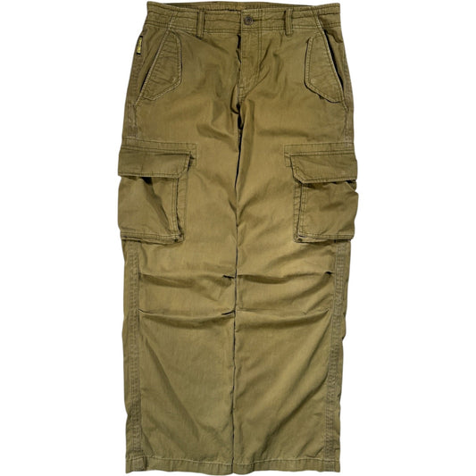 Armani Jeans 00’s Multipocket Cargo Trousers W34 | W34, Olive