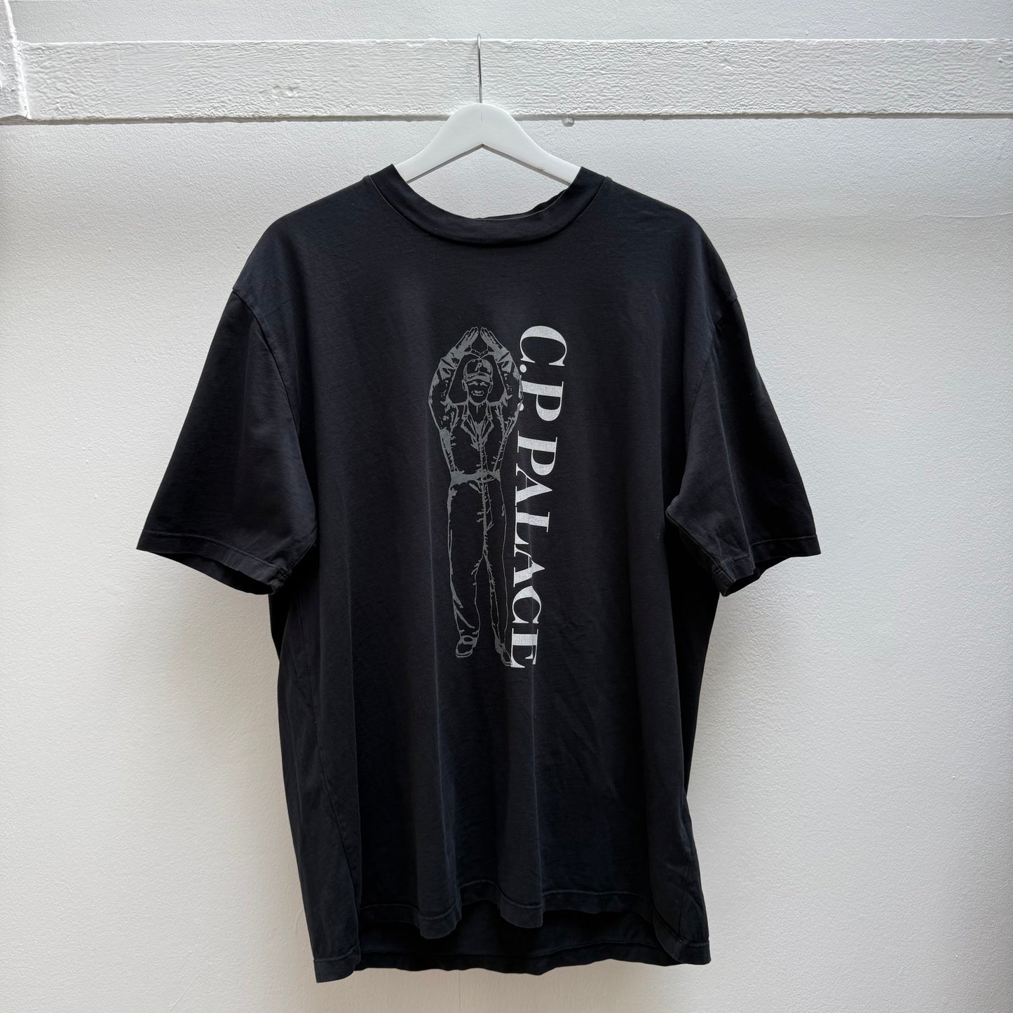 CP Company x Palace T-shirt (L) | Large, Black