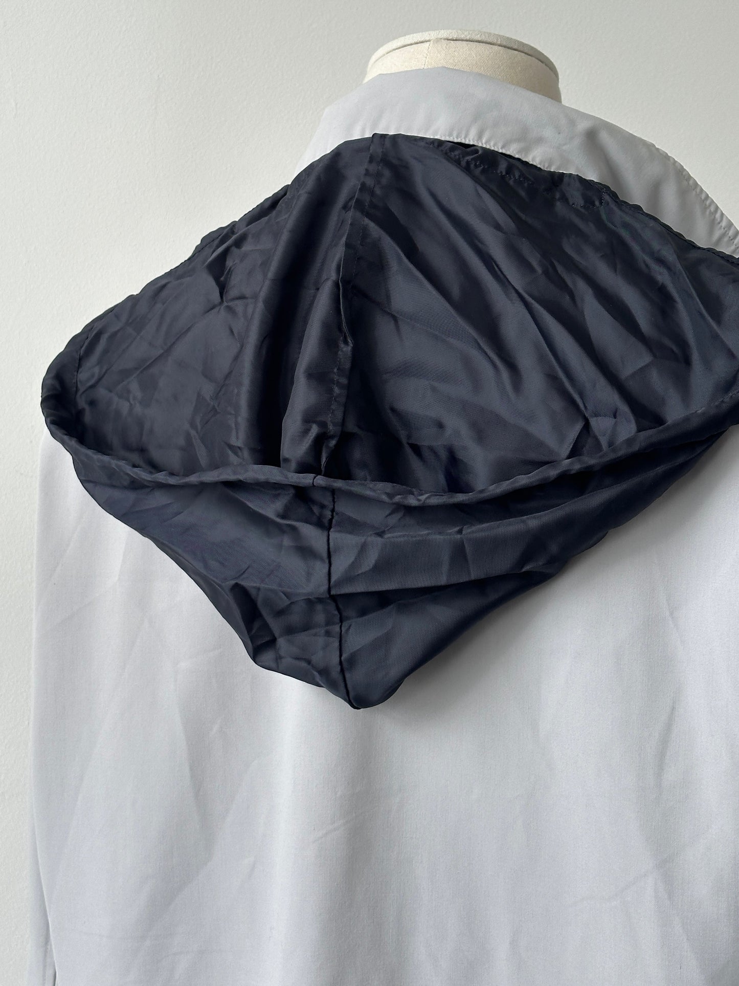 Yves Saint Laurent Pour Homme 1990s Hooded Logo Jacket - M-L