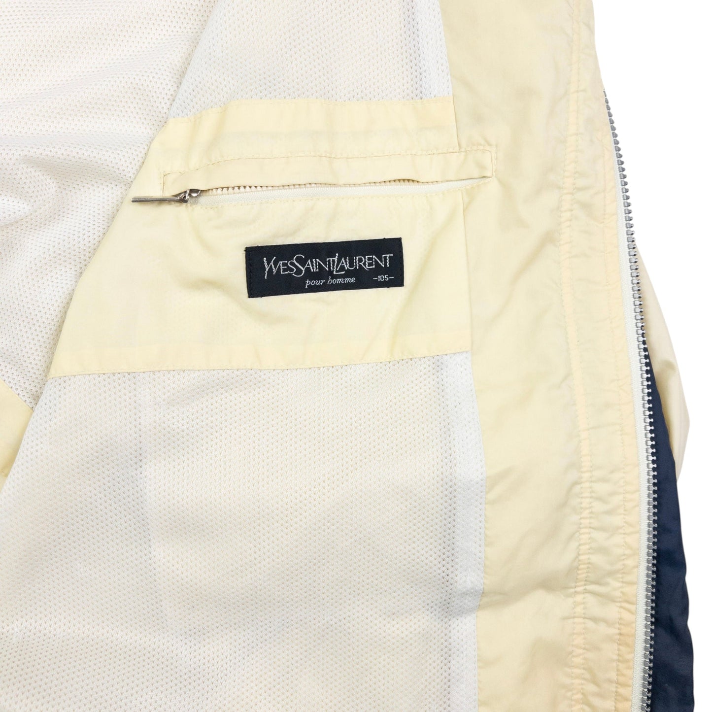 Vintage YSL Yves Saint Laurent Lightweight Jacket Size XL