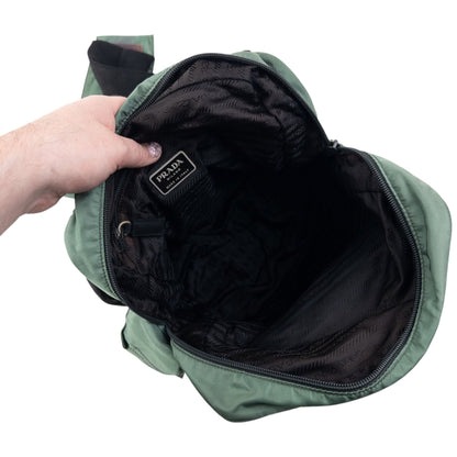 Vintage 2000s Prada Sport Sling Bag | O/S, Green