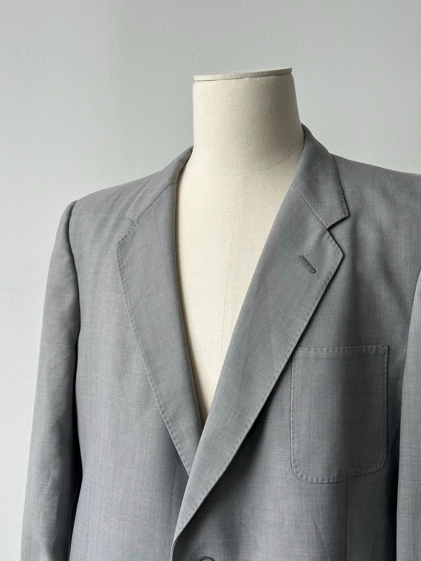 Christian Dior Monsieur 1990s Wool Single Breasted Blazer - 46R