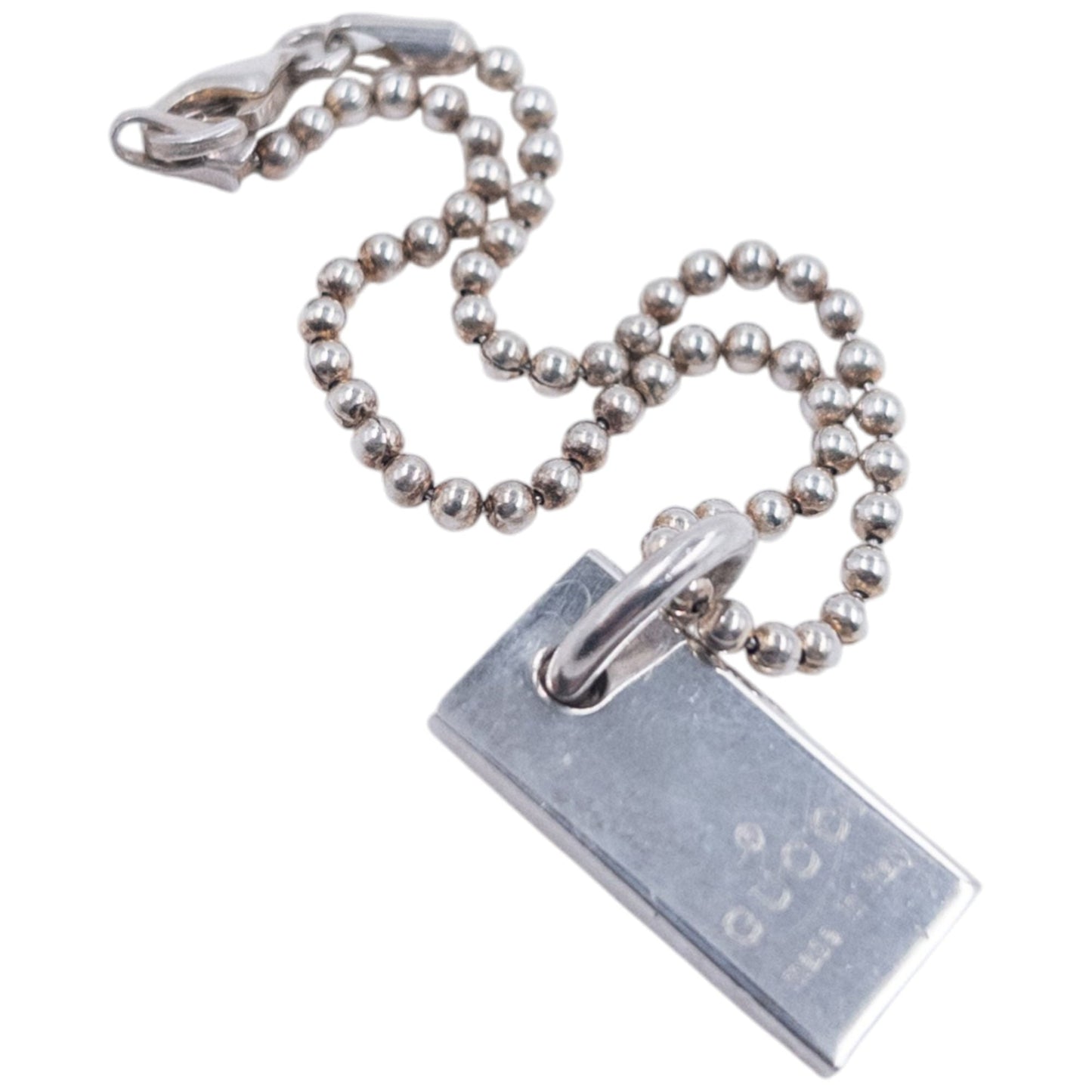 Vintage 2000s Gucci Silver Pendent Anklet