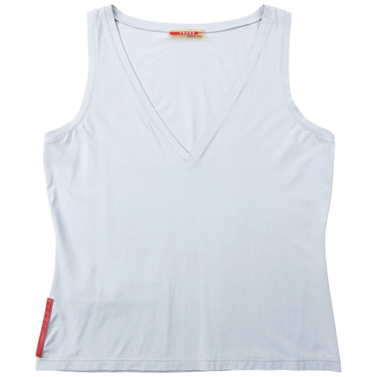 Vintage 2000s Prada Sport Vest Top Womens Size L | Large, Blue