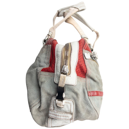 Vintage Prada Sport Leather Shoulder Bag