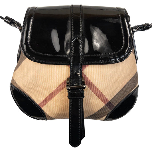 Vintage 2000s Burberry Nova Check Crossbody Bag | O/S, Beige