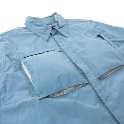 Vintage 2000s Oakley Long Sleeve Button Up Shirt Size L | Large, Blue
