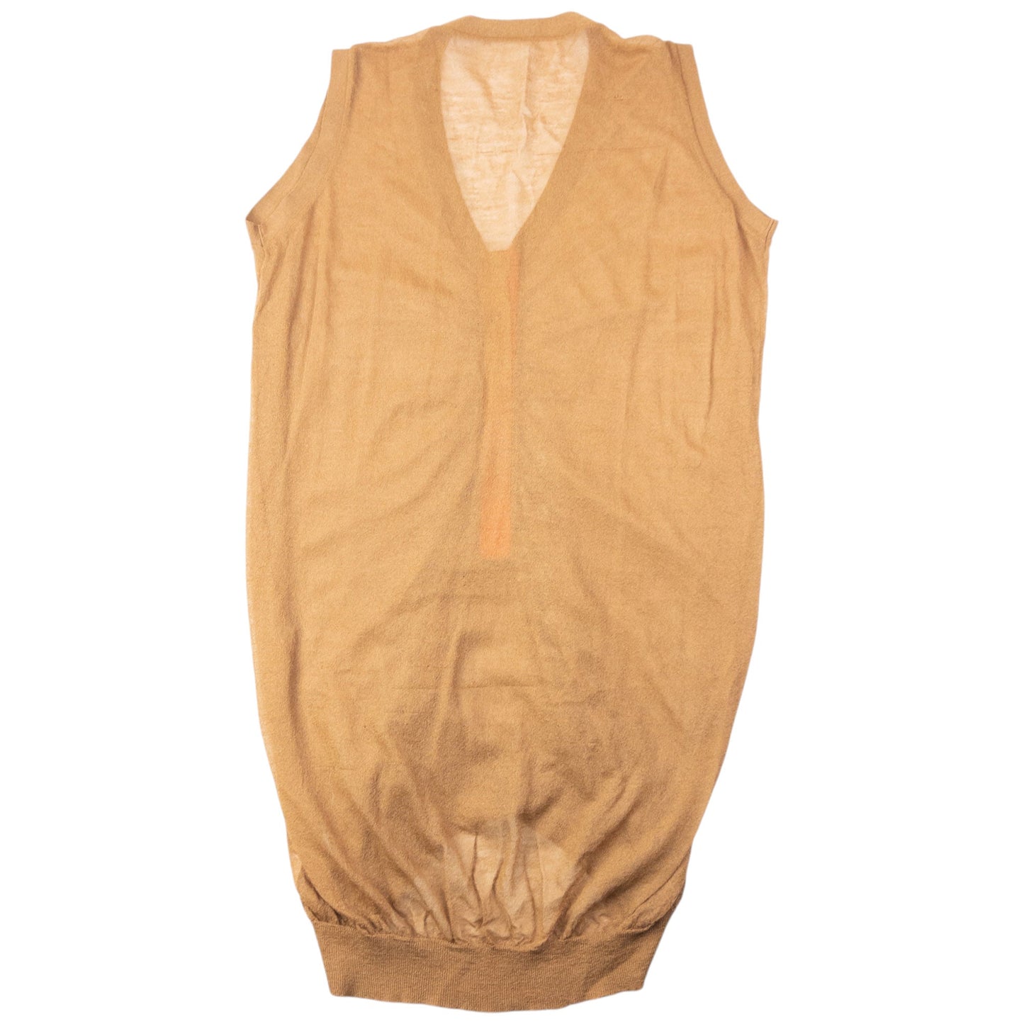 Vintage 2000s Issey Miyake Sheer Ruched Top SAMPLE Womens Size XL | XL, Multicoloured