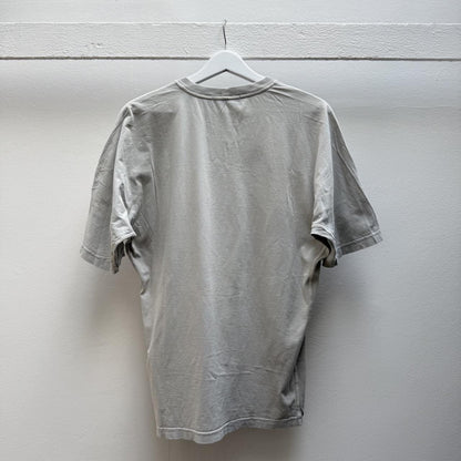 Stone Island Logo T-shirt in light grey (S) | Small, Grey