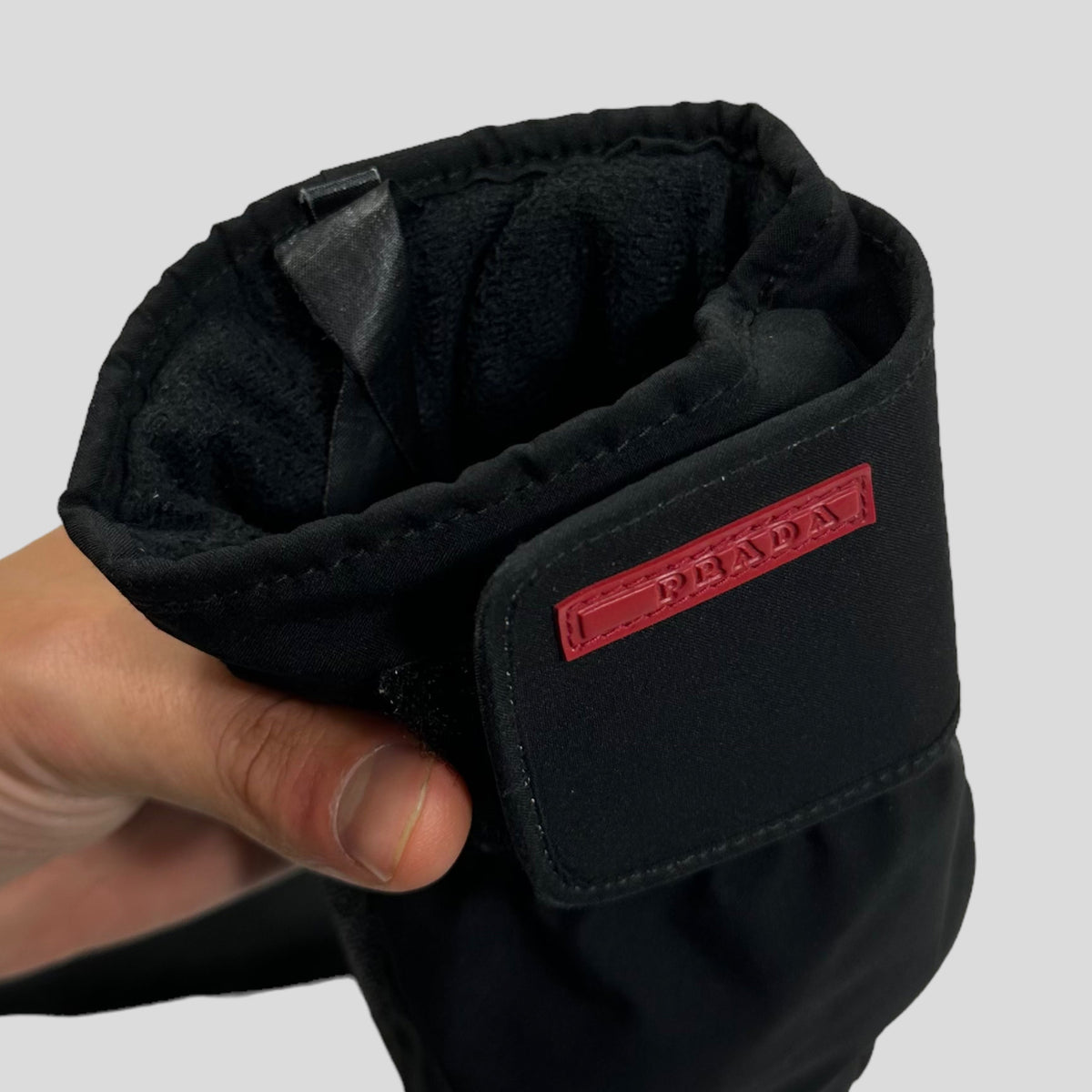 Prada Sport 00’s Articulated Ski Gloves - 9 | Large, Red
