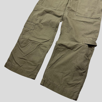 Stone Island AW08 Denims Multipocket Baggy Cargo Trousers - L | Default Title, Green