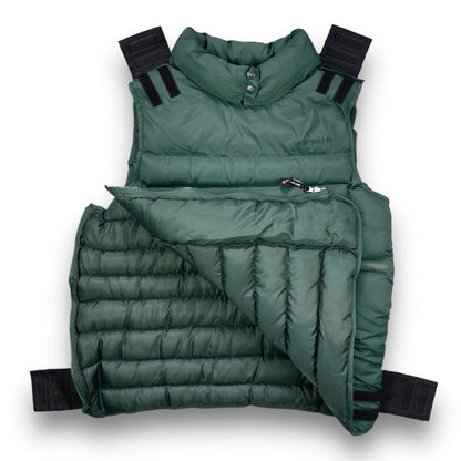 2000's Airwalk Ballistic Puffer Vest (M) | Default Title, Green