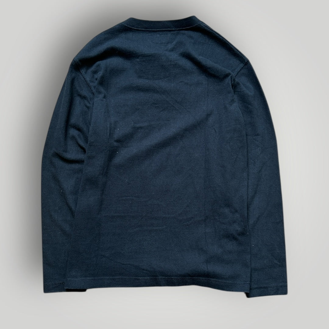 Uniform Bridge Henley Cotton Top L | Default Title, Navy