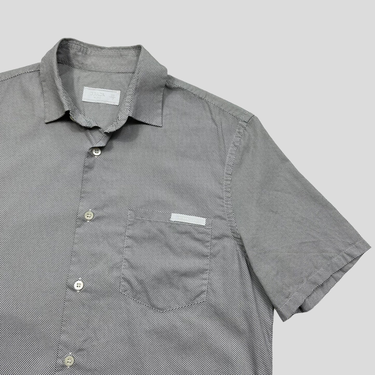 Prada Milano 2013 Polkadot Logo Shirt - M | Default Title, Multicoloured