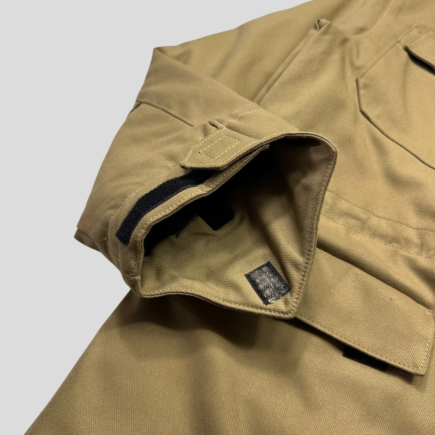 Massimo Osti Studio 1999 Asymmetrical Cuff Padded Field Jacket - M