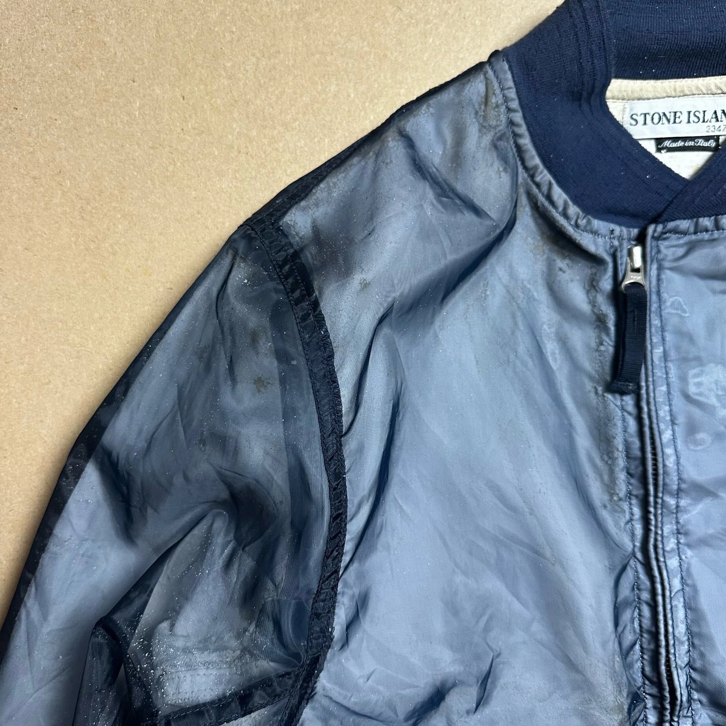 S/S2001 Monofilament Bomber Jacket