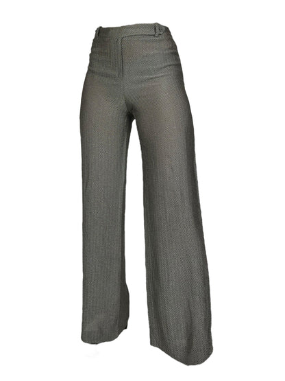 Emporio Armani 1990s herringbone trouser suit