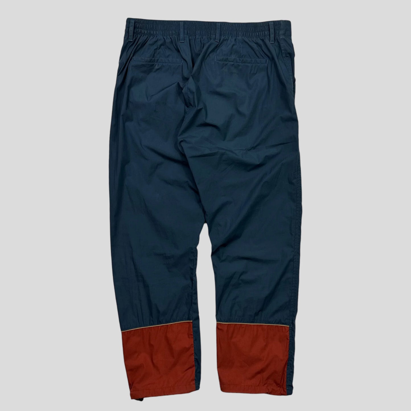 Prada Milano 2017 Rubber Logo Tech Trousers - M/L