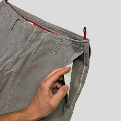 Prada Sport 00’s Twill Cotton Baggy Carpenter Trousers - IT48 | Default Title, Grey