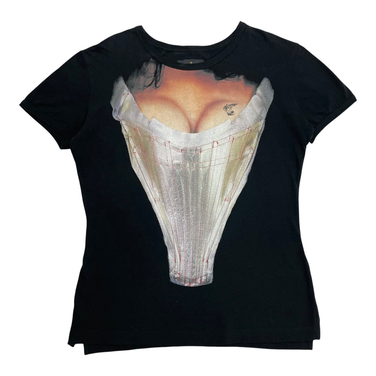 Vivienne Westwood Corset T-Shirt | O/S, Black
