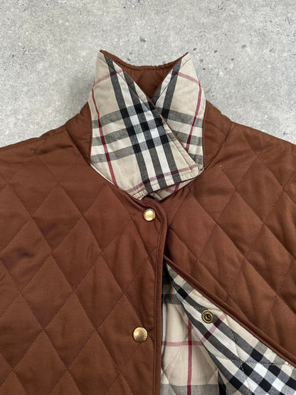 Burberry 2000s Quilted Nova Check Jacket - M