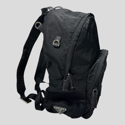 Prada Milano Nylon Technical Tanker Backpack