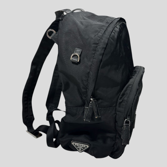 Prada Milano Nylon Technical Tanker Backpack