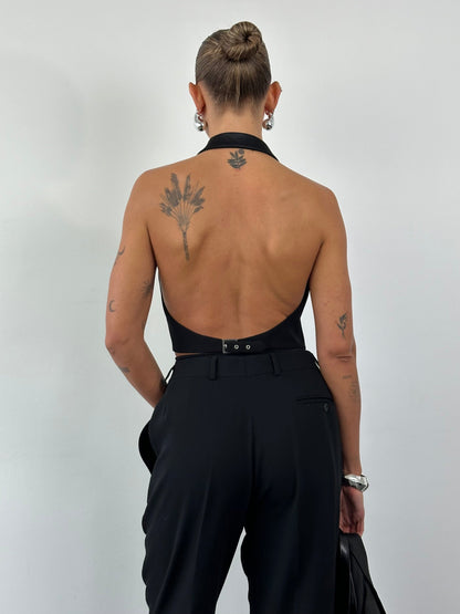 Emporio Armani SS2002 Pure Silk Tuxedo Waistcoat - M