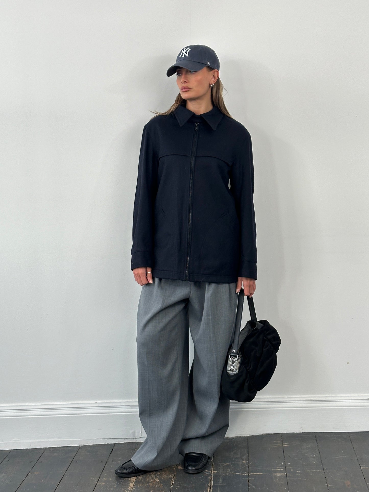 Ermenegildo Zegna 1990s Wool Double Faced Jacket - L