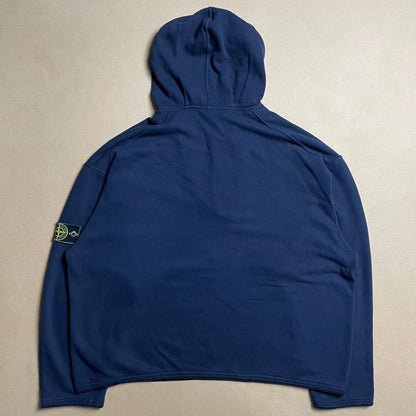 S/S 1987 Navy Blue Hidden Pocket Sailing Hoodie