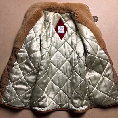 A/W 1983 C.P. COMPANY Japanese Nylon Shearling Collar Field Jacket