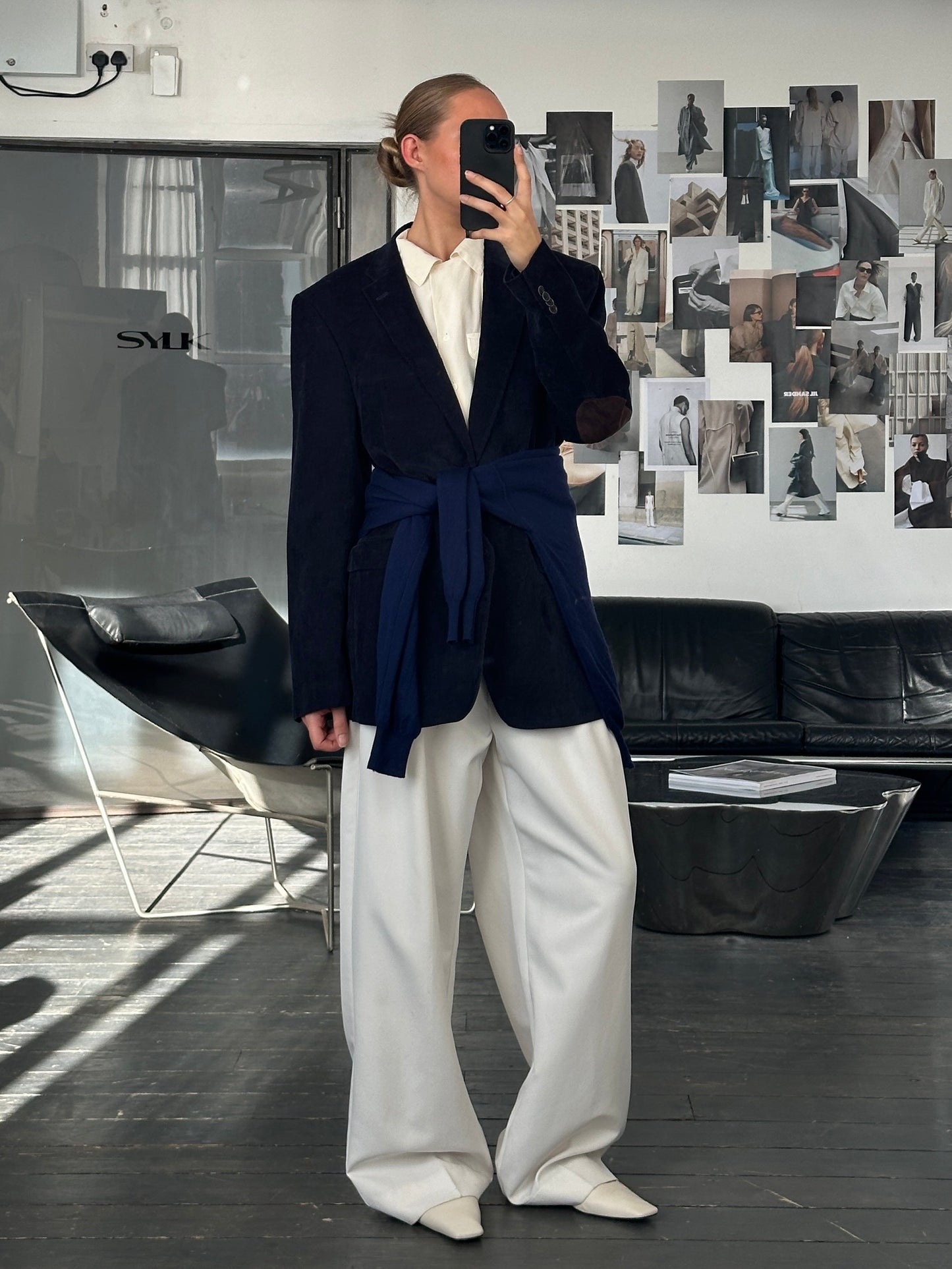 Tommy Hilfiger 2000s Corduroy Single Breasted Blazer - 42L/XL