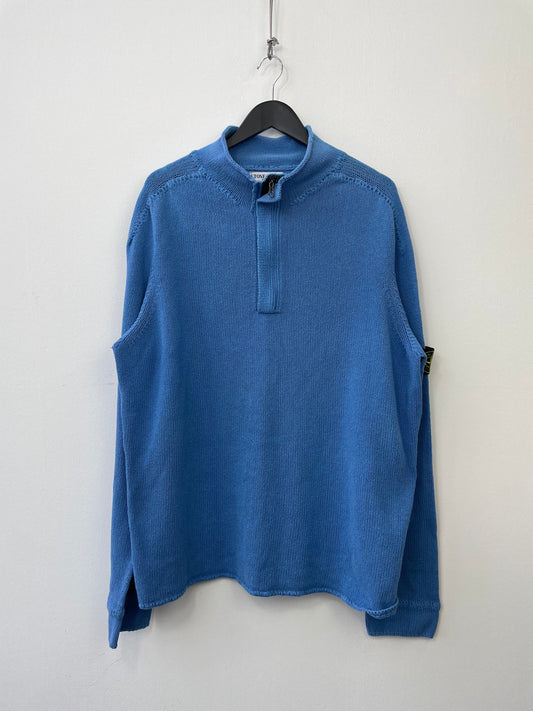 Stone Island SS04 Knit Half-Zip Jumper | XX-Large, Red