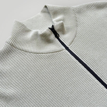 Stone Island AW/22 Zip Up Ribbed Knit L