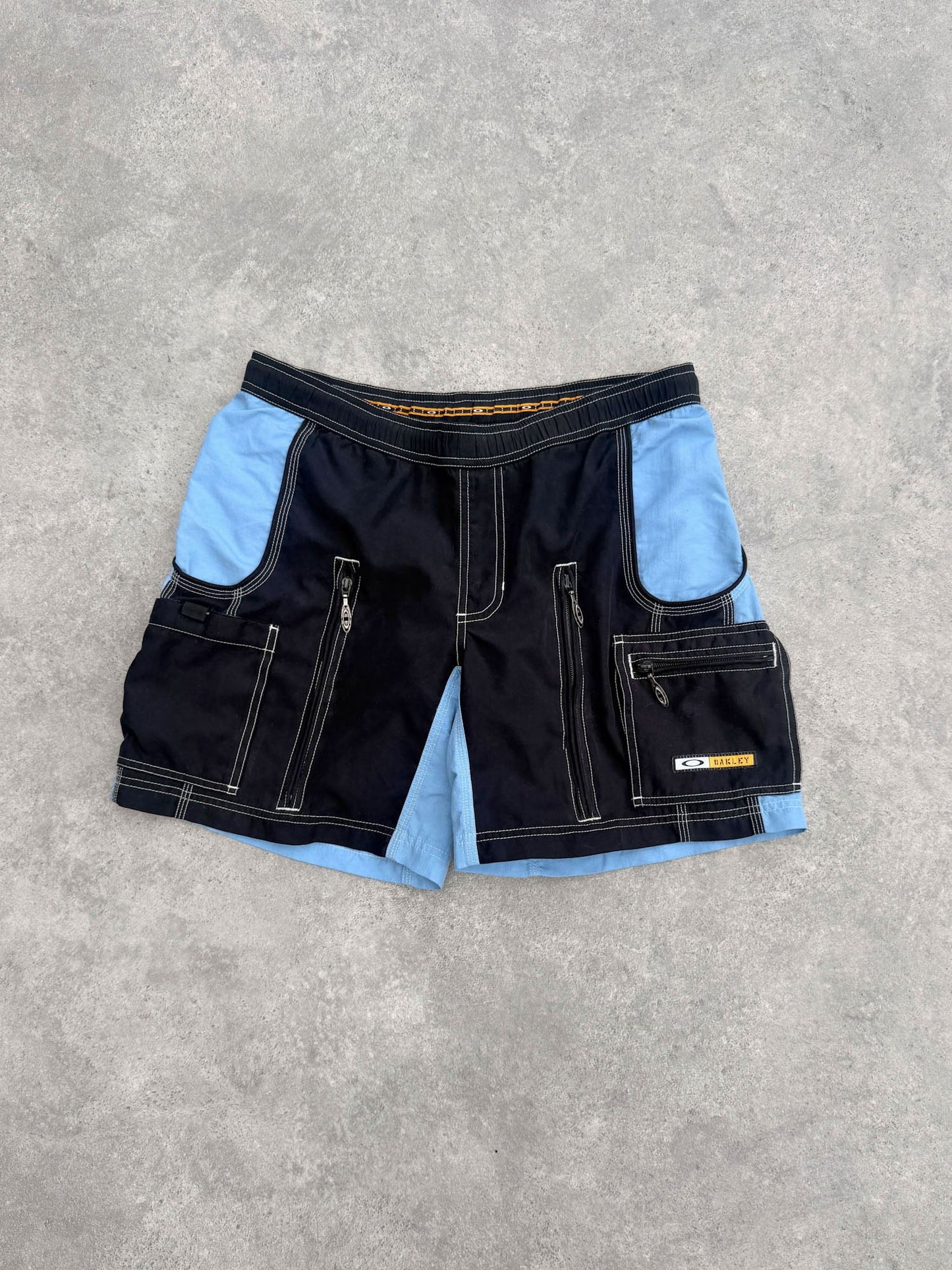 oakley software 2000s technical cargo shorts (s) | Default Title, Multicoloured