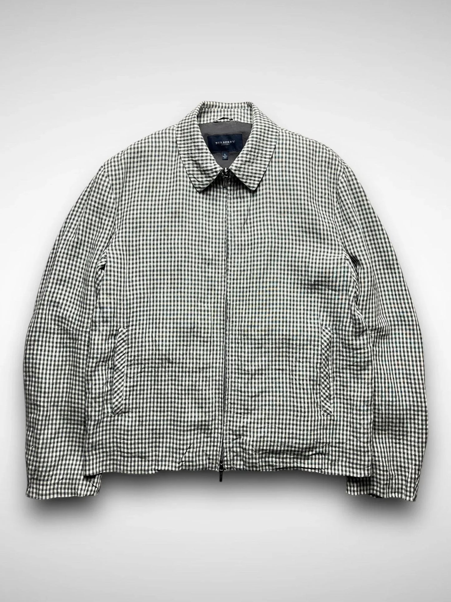 Burberry Checkered Blouson Jacket (2000s)