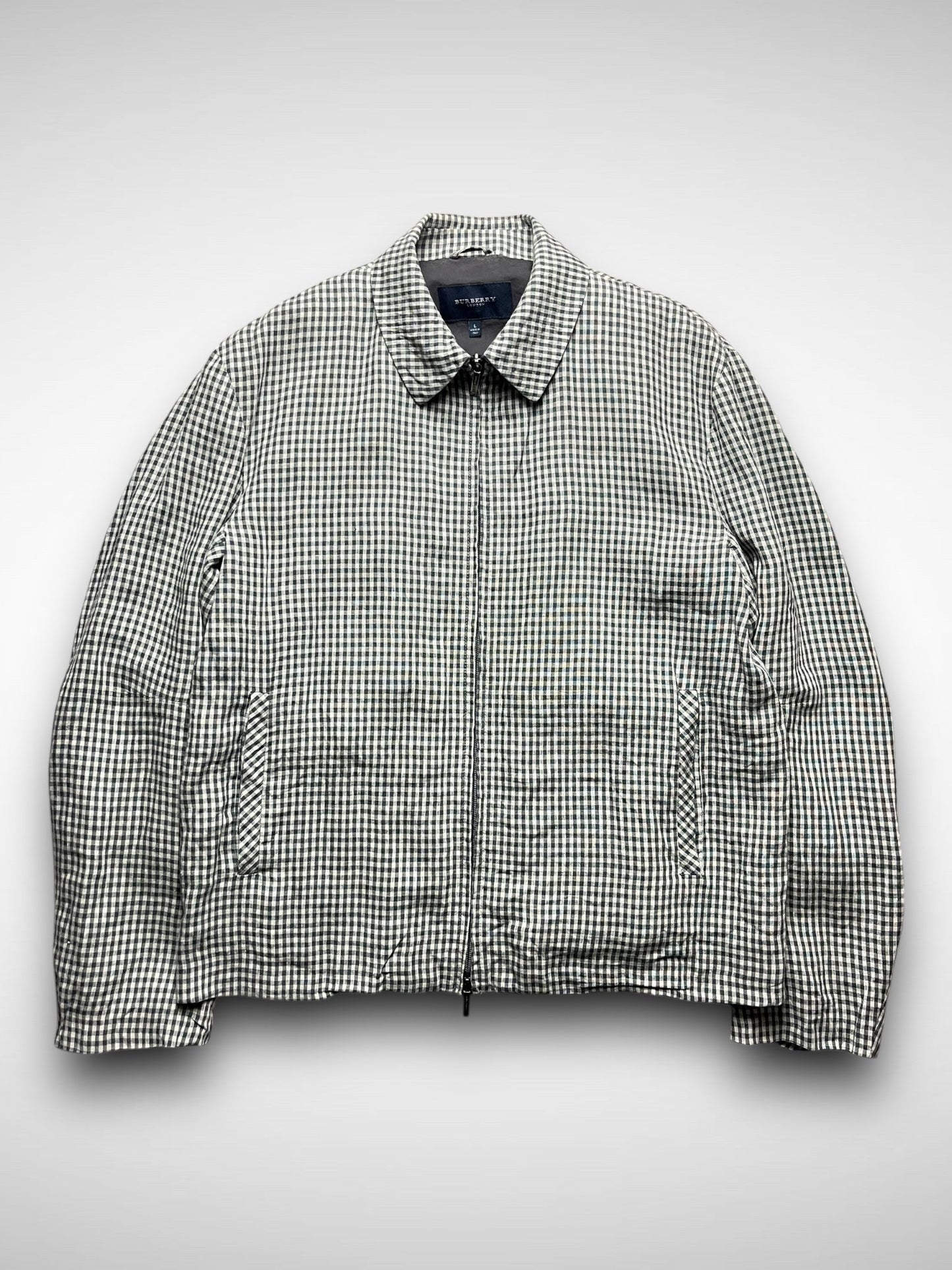 Burberry Checkered Blouson Jacket (2000s)
